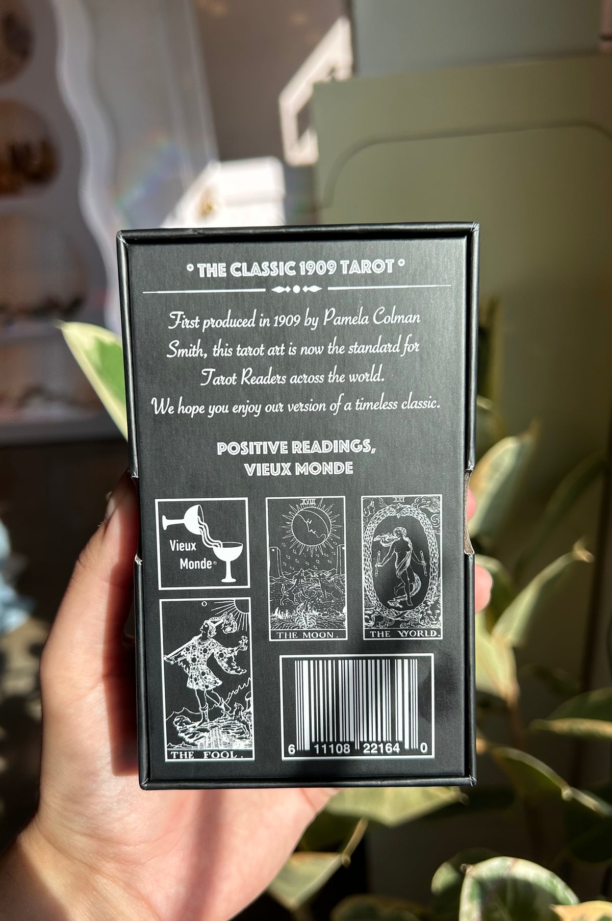 Black Gold Tarot Deck and Guide | Classic Tarot Design and Gold Foil