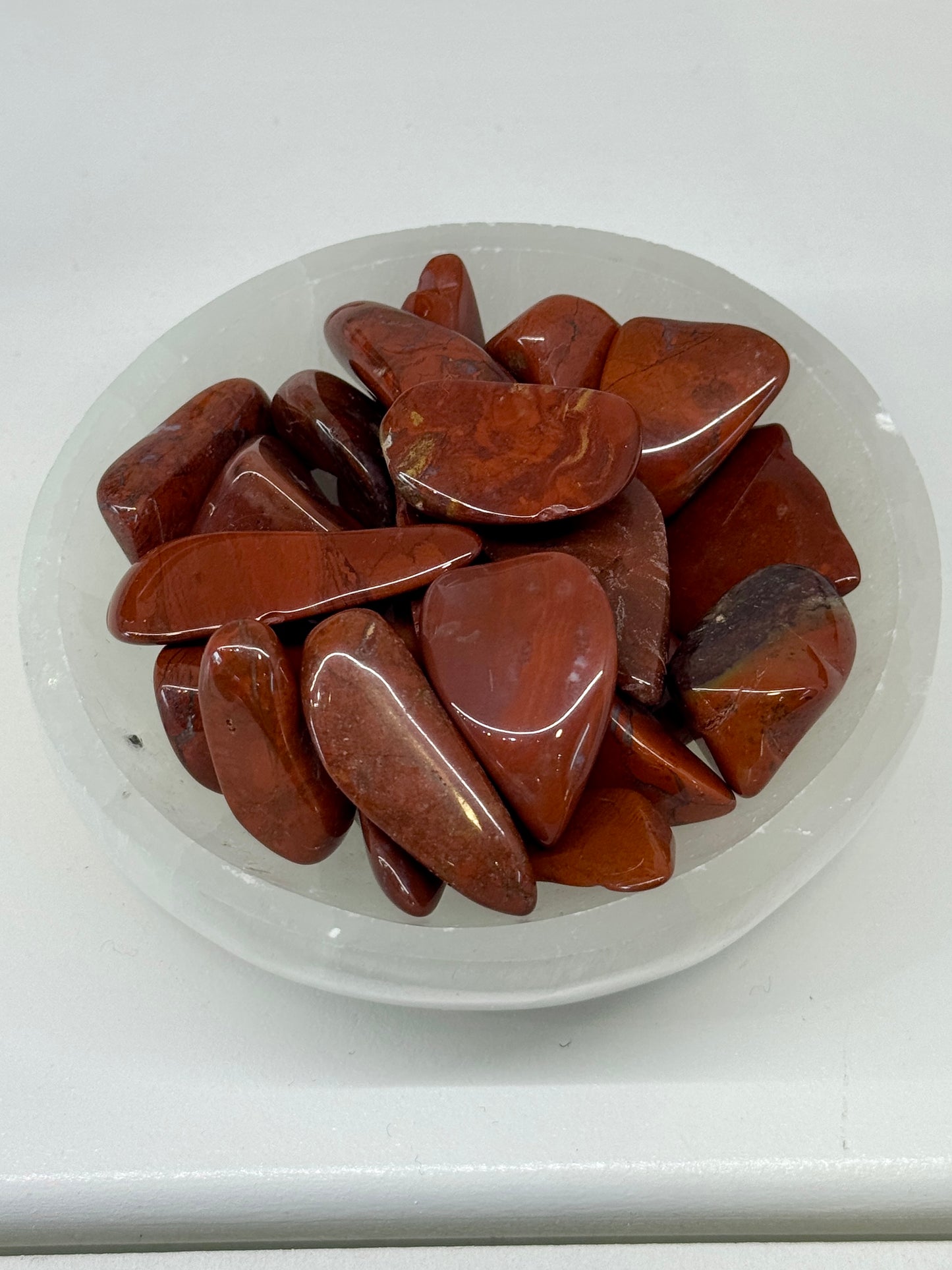 Medium Chestnut Jasper Tumbled