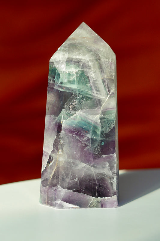 Rainbow Fluorite Tower
