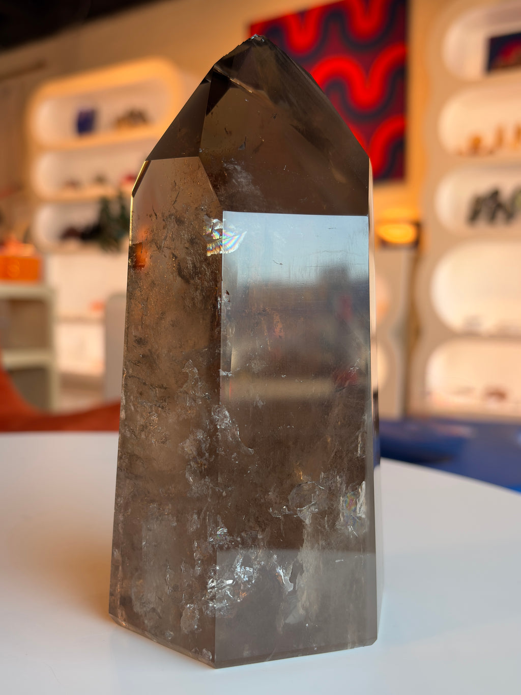 Smoky Quartz Tower
