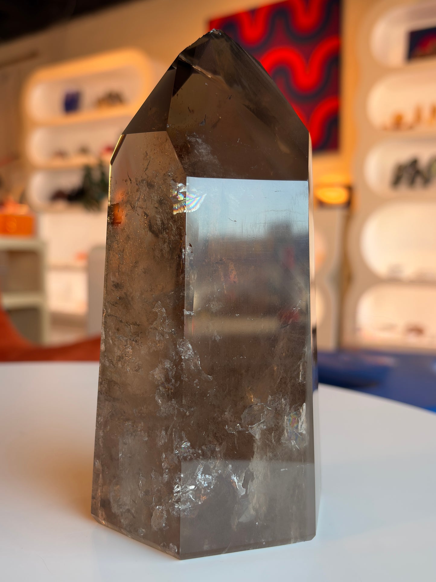 Smoky Quartz Tower