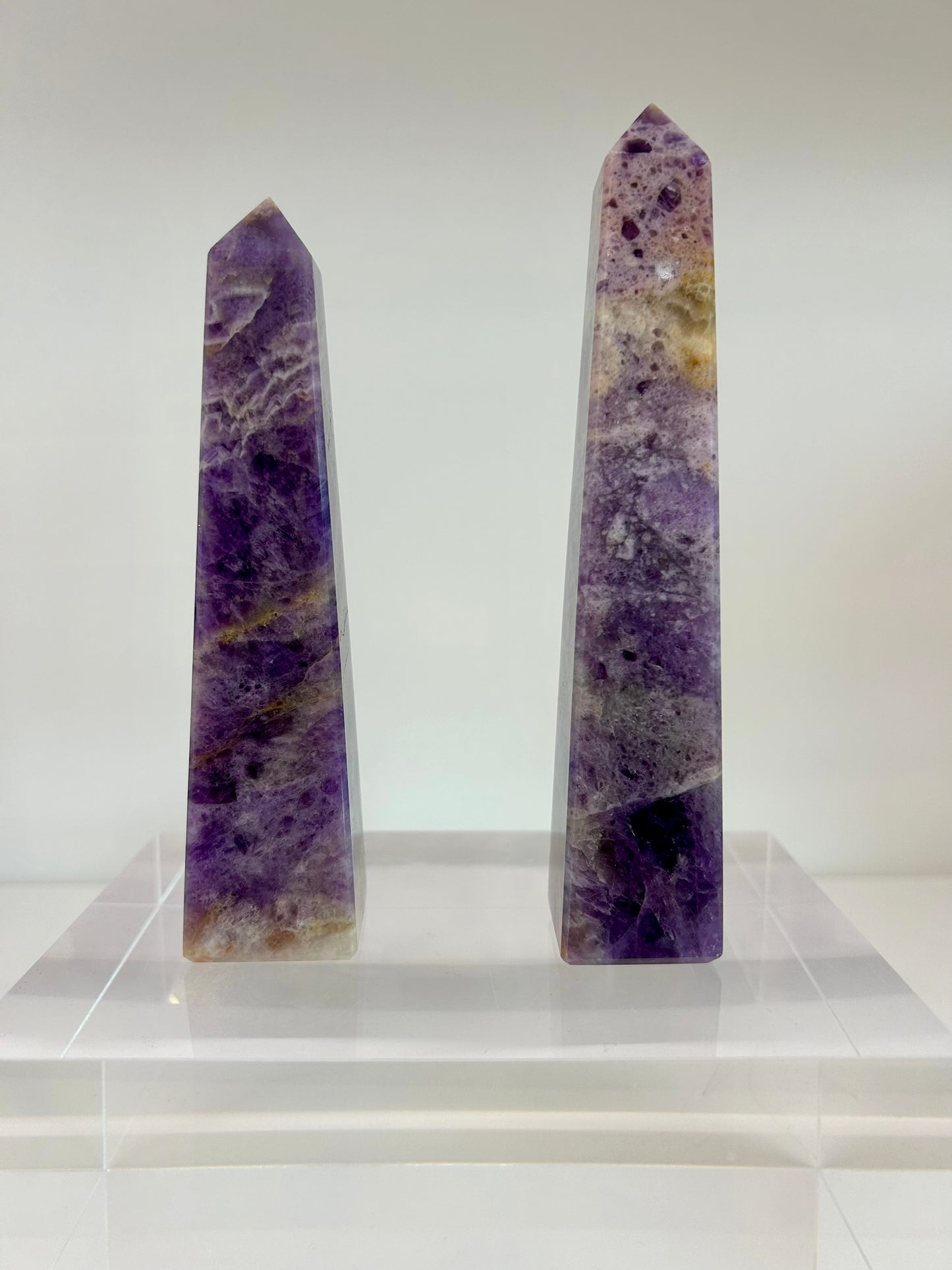Brazilian Chevron Amethyst Tower -CAT 6