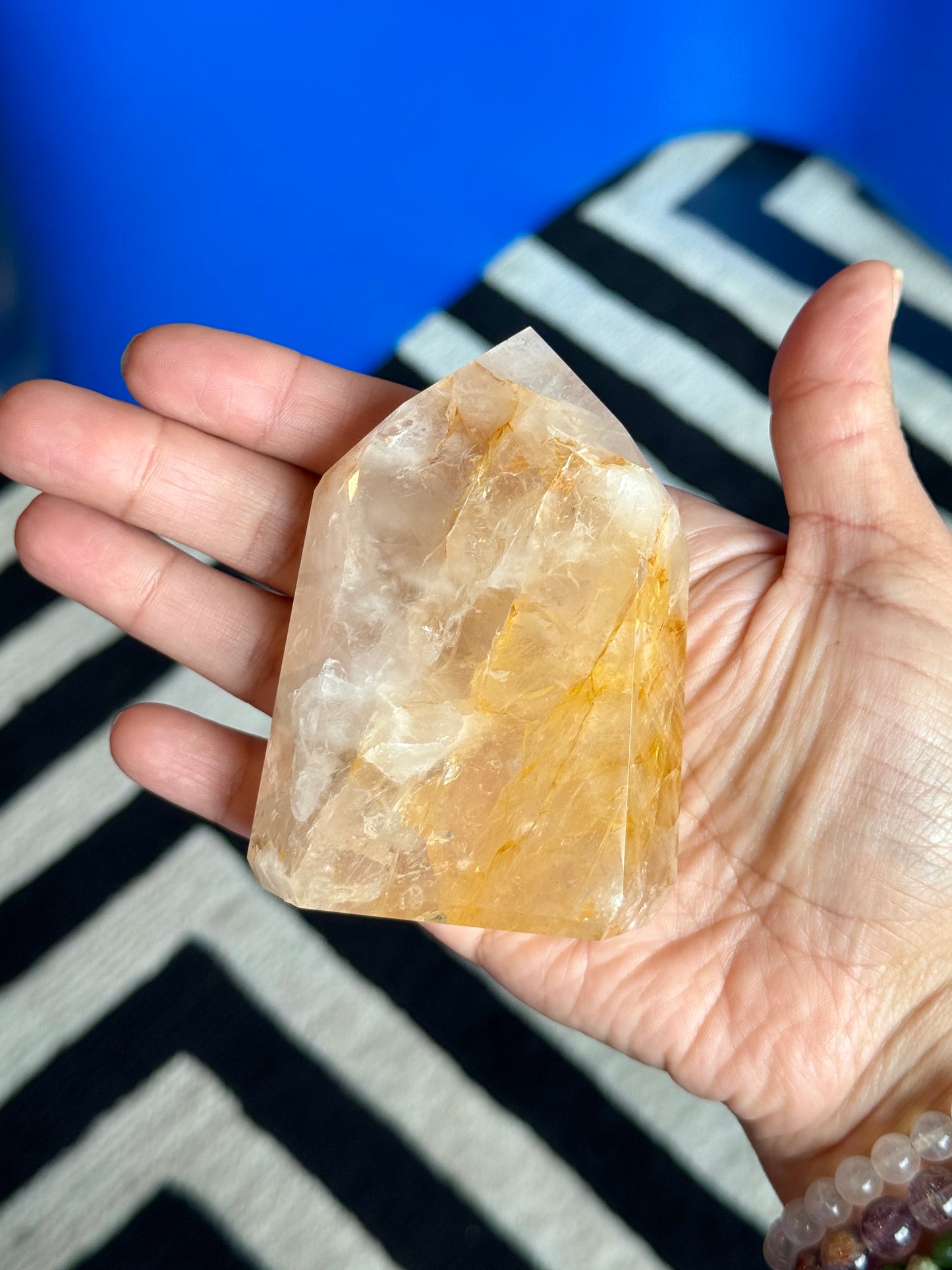 Rose Quartz and Golden Healer Tower - G6