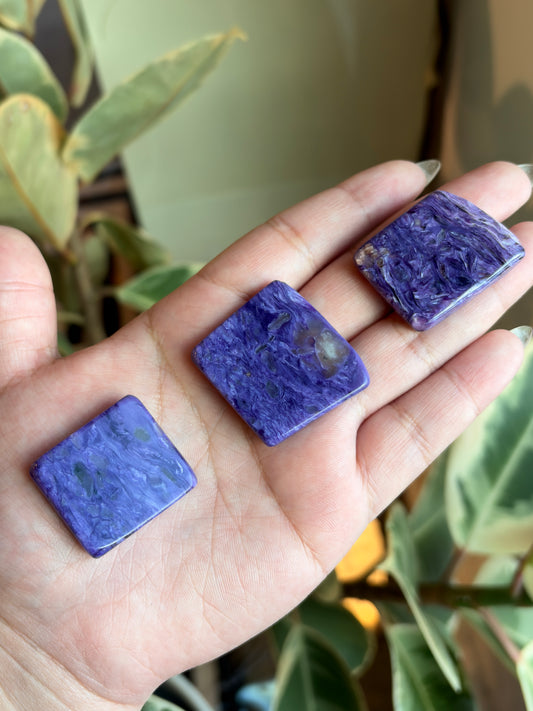 Charoite Disks