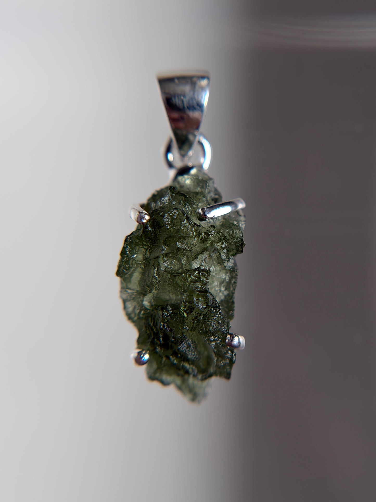 Moldavite Pendant