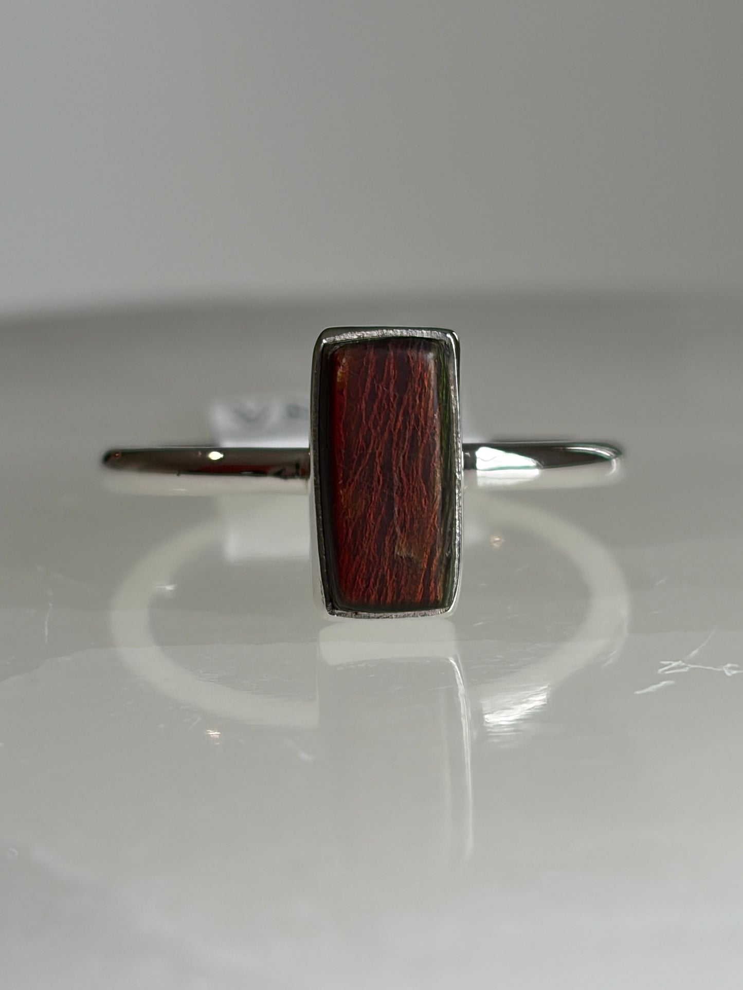 Ammolite Ring Size 8