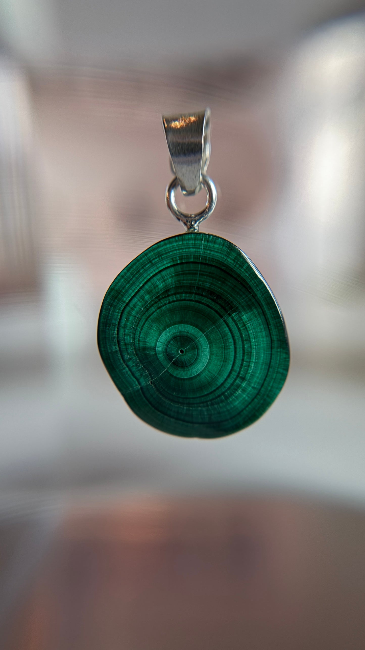 Malachite Necklace Pendant