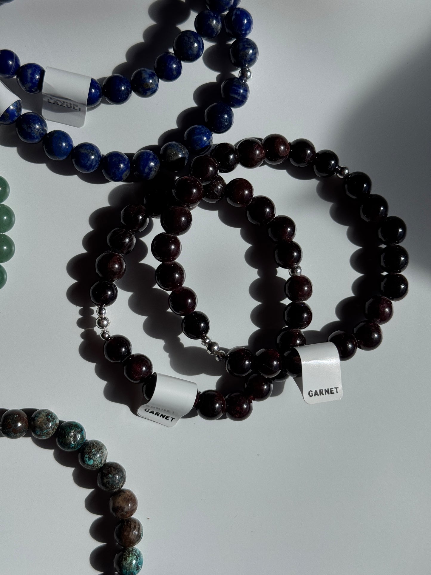 Reiki Charged Crystal Bracelets by Luna Metaphysical