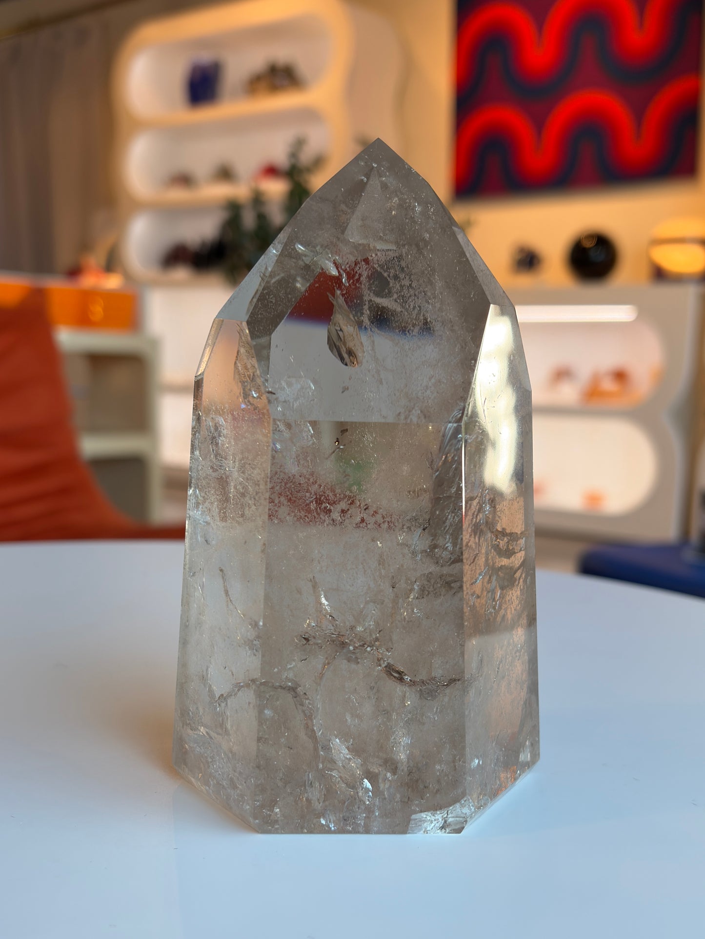 Smoky Quartz Tower