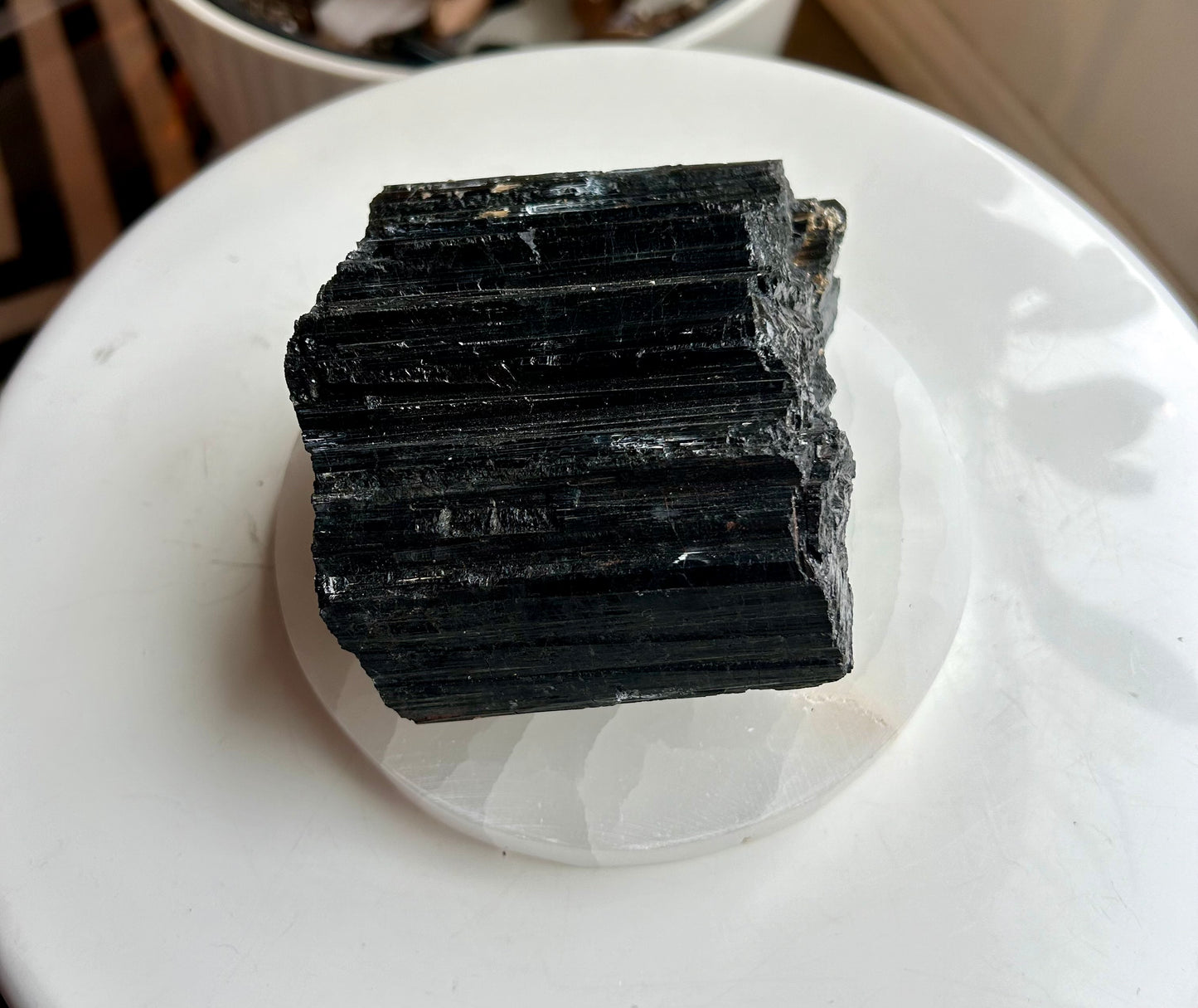 Raw Black Tourmaline Chunk