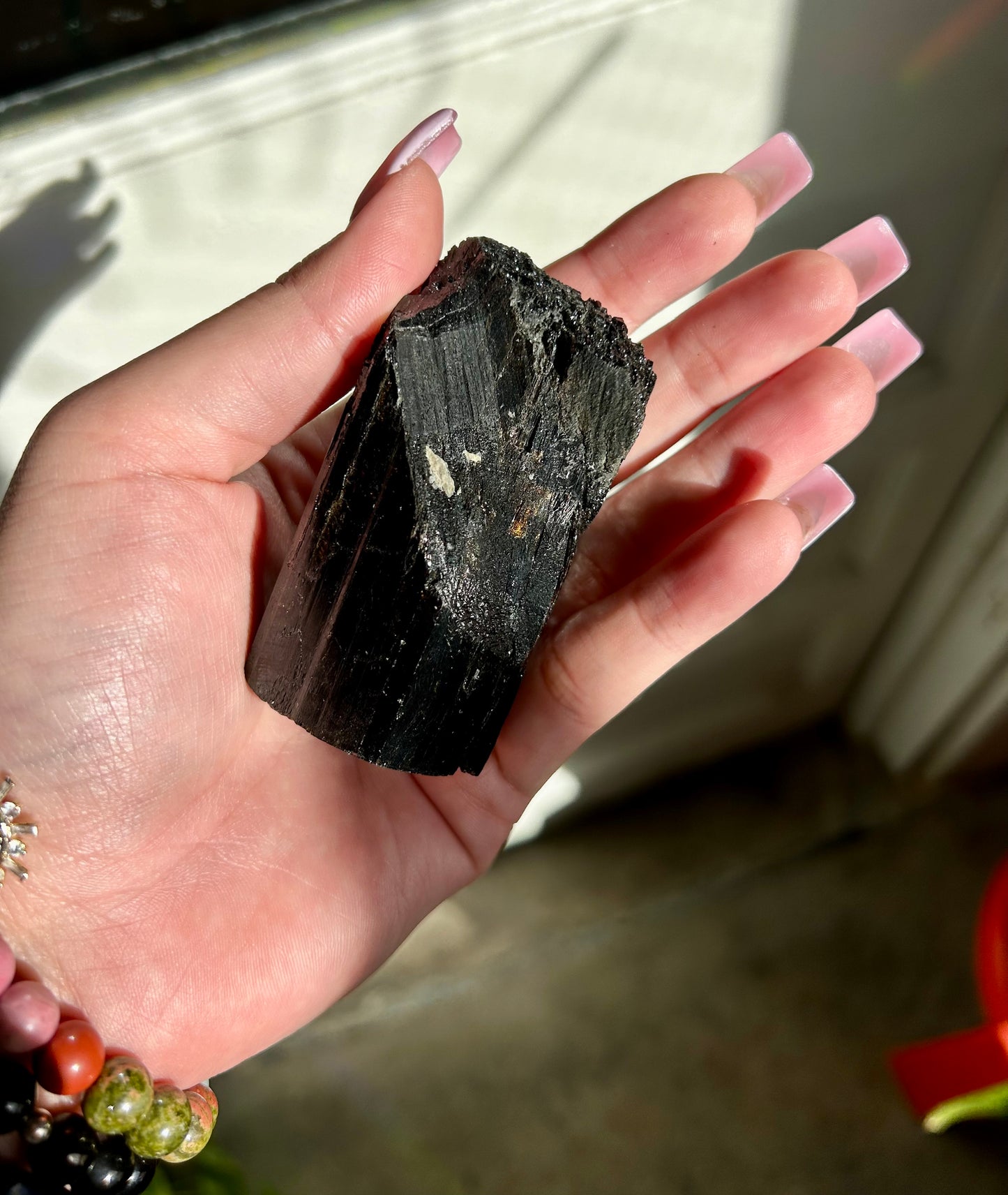 AAA+ Unpolished Black Tourmaline
