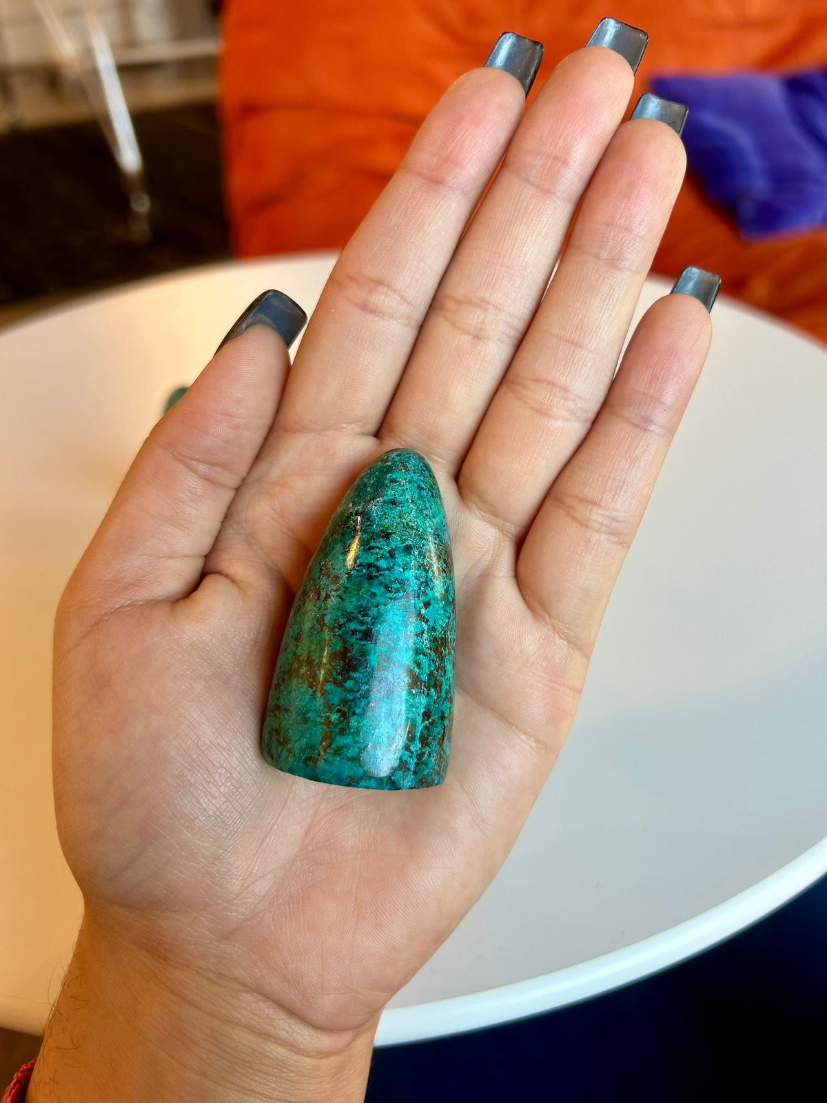 Peruvian Chrysocolla Freeform