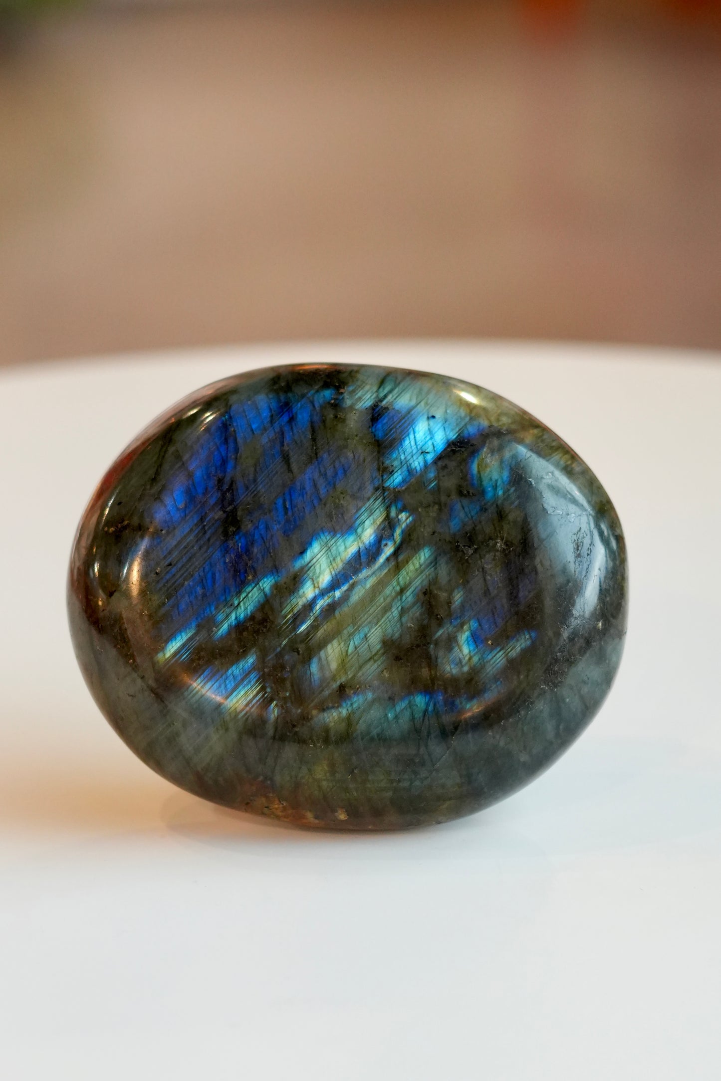 Large Labradorite Palm Stone