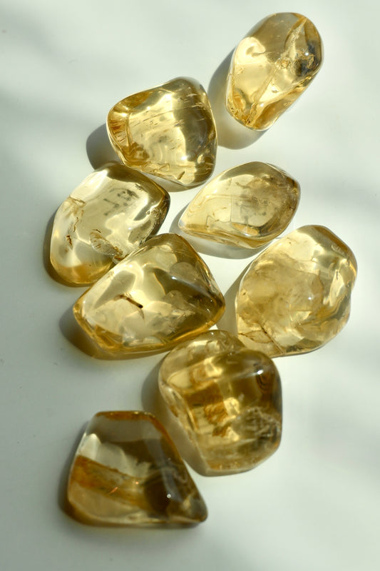 High Grade Golden Labradorite Tumbled