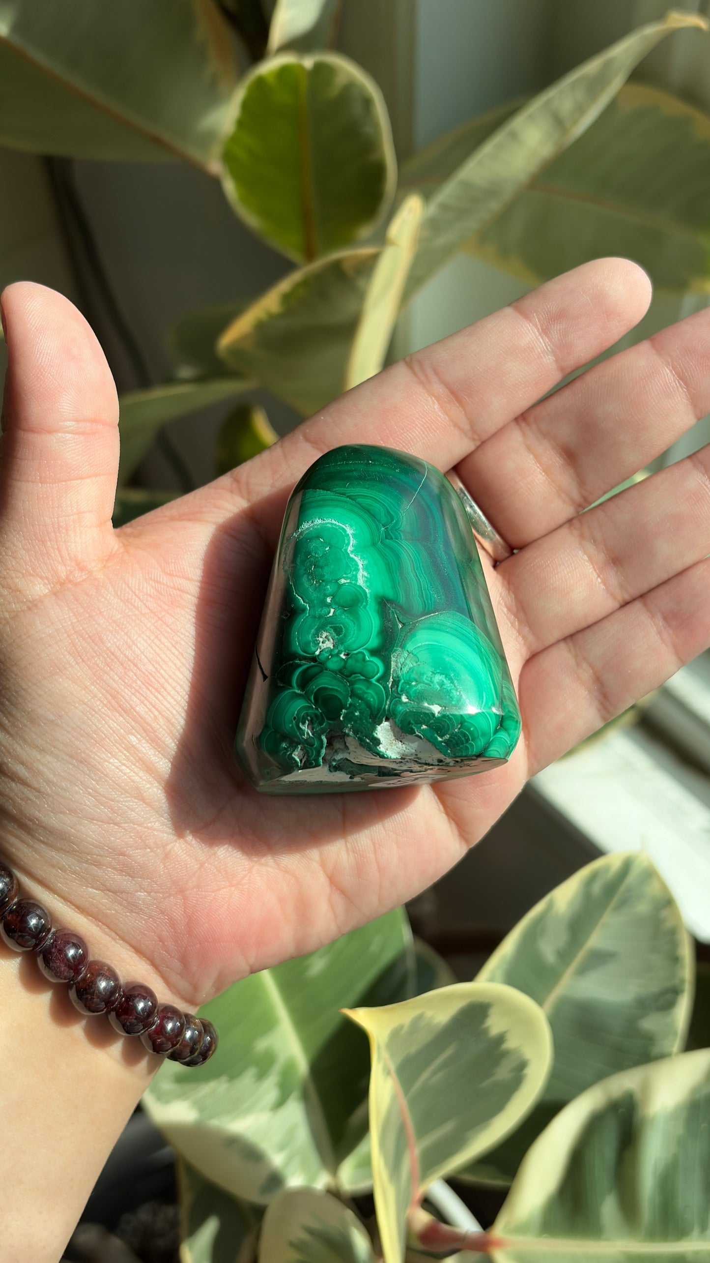 High Grade Polished Malachite Freeform