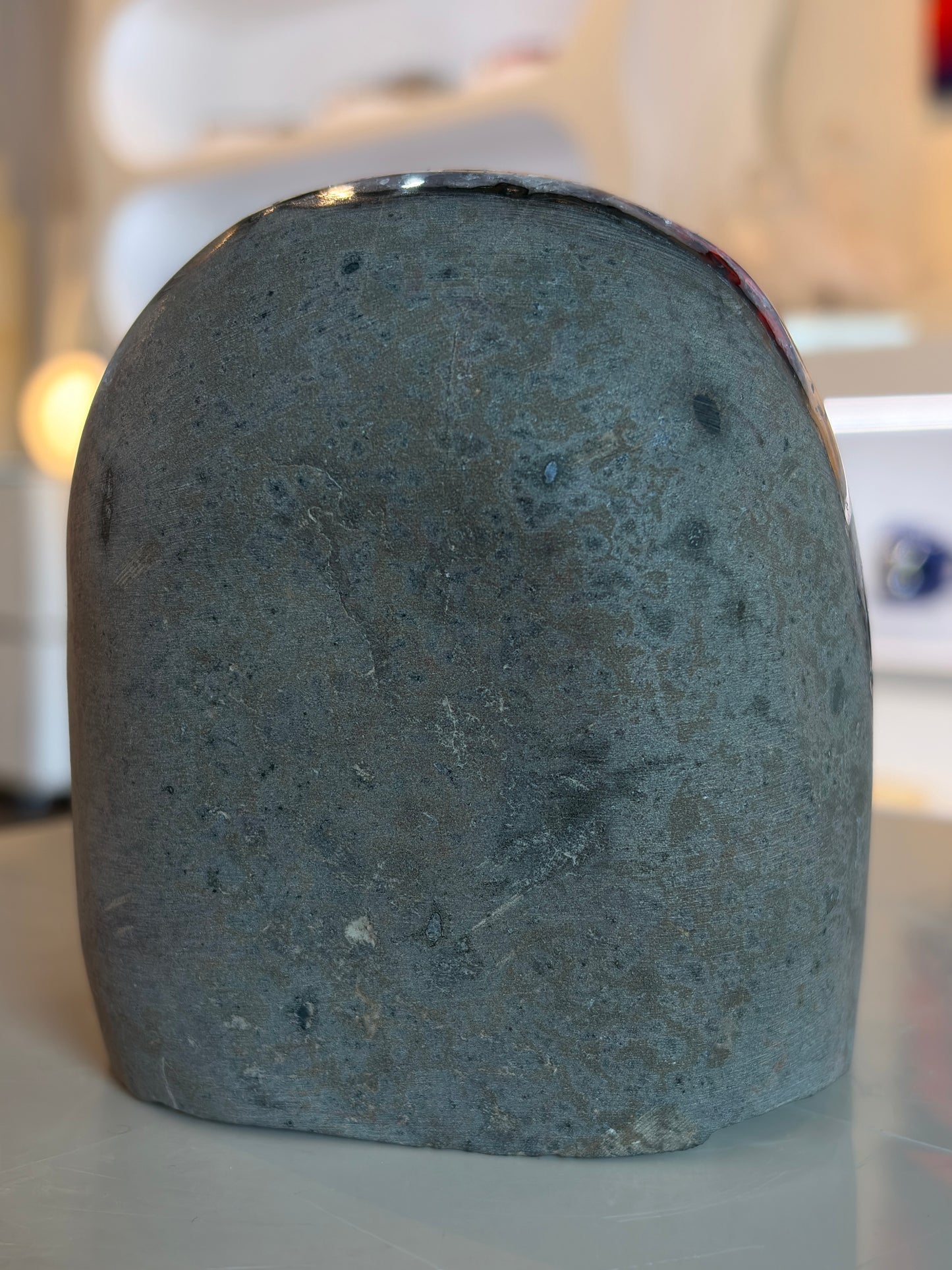 High Grade Large Amethyst Cut Base AC08