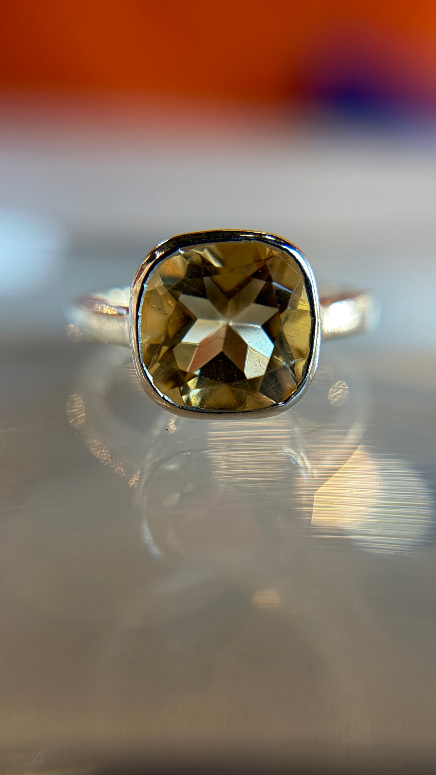 Citrine Ring Size 7