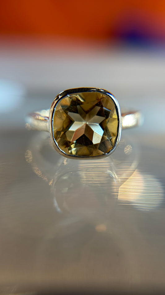 Citrine Ring Size 7