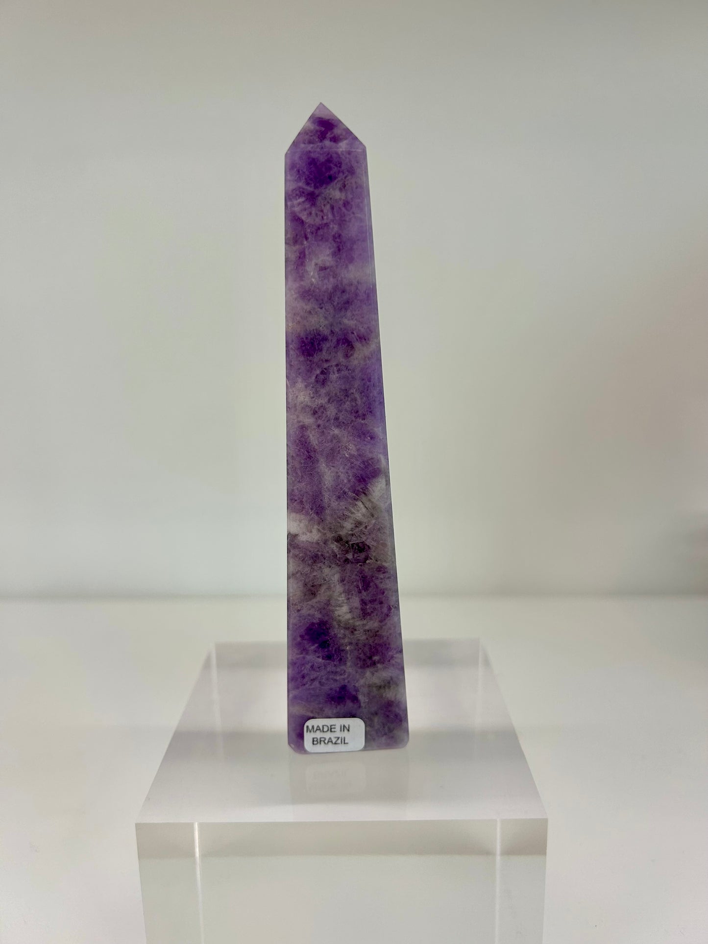 Brazilian Chevron Amethyst Tower- CAT4