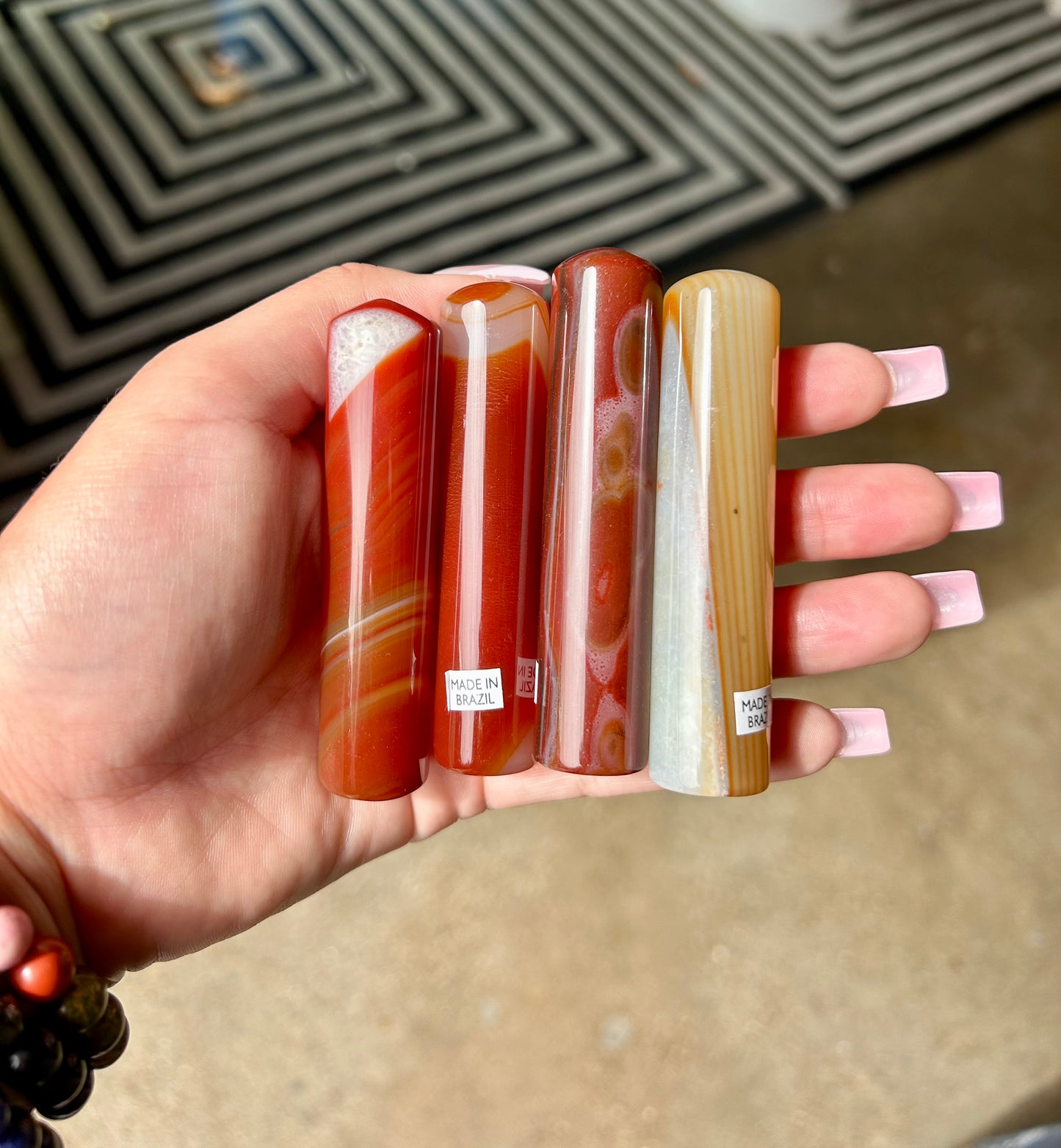 Carnelian Energy Healing Baton