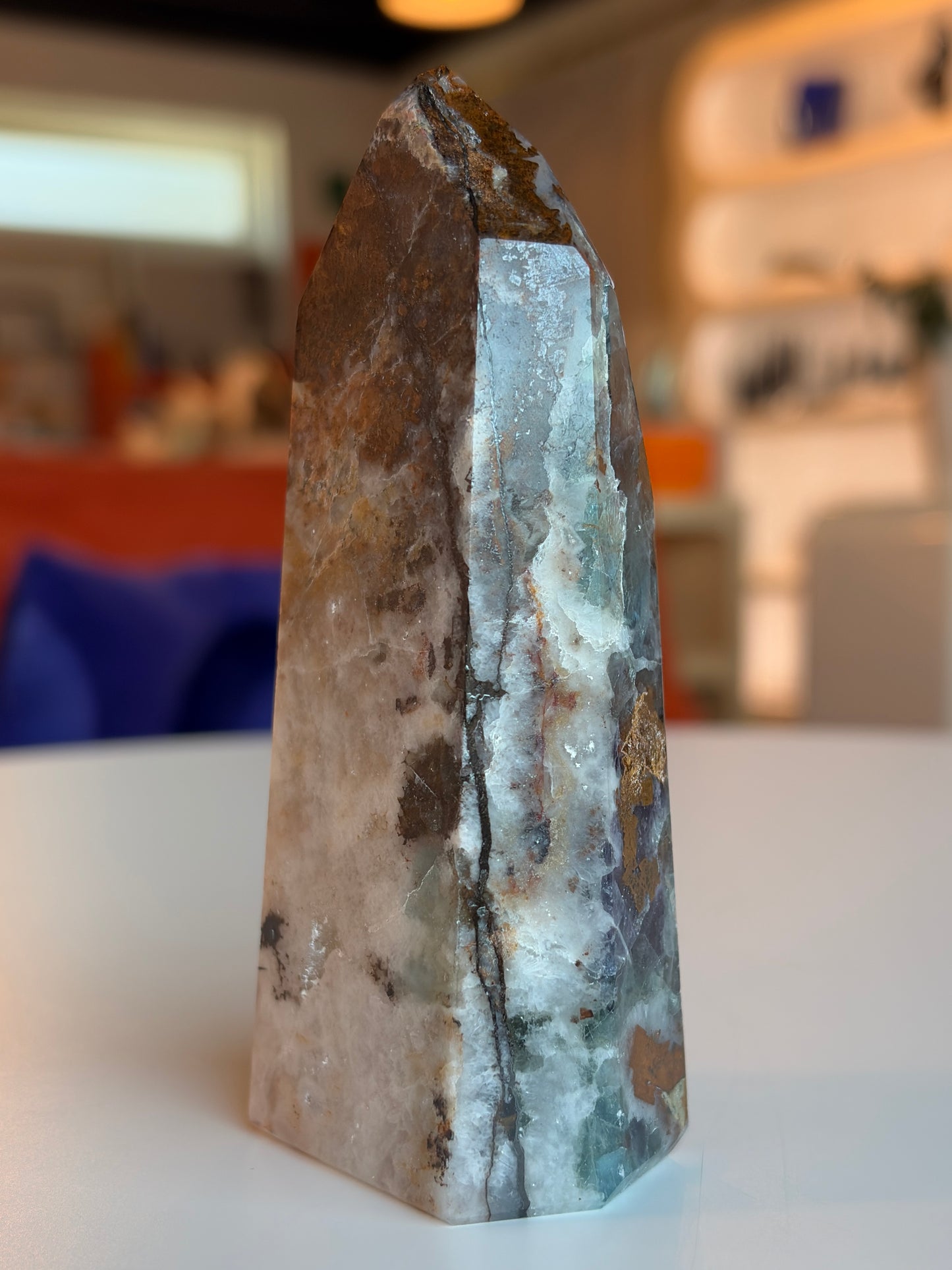 Rainbow Fluorite Tower RF-3