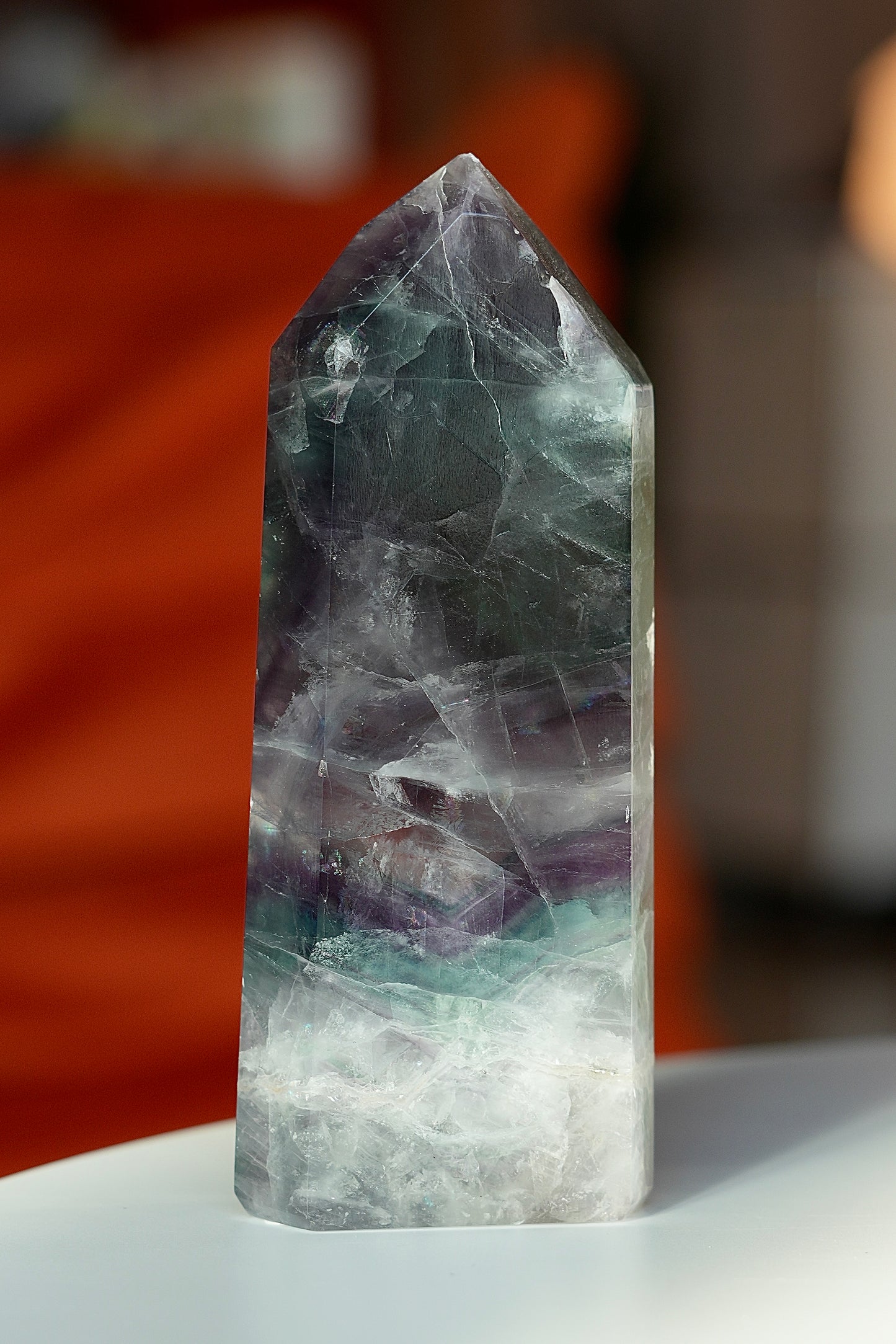 Rainbow Fluorite Tower