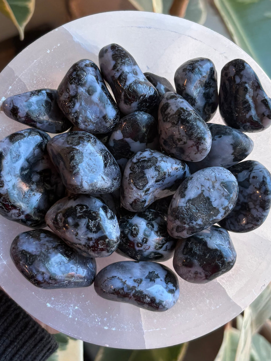 Mystic Merlinite (Indigo Gabbro)Tumble Madagascar