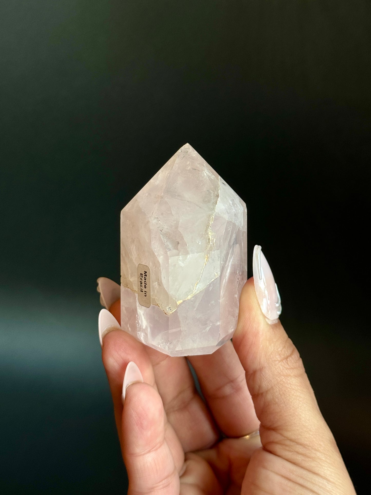 Rose Quartz Mini Tower