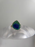 Blueberry Azurite Ring Size 5