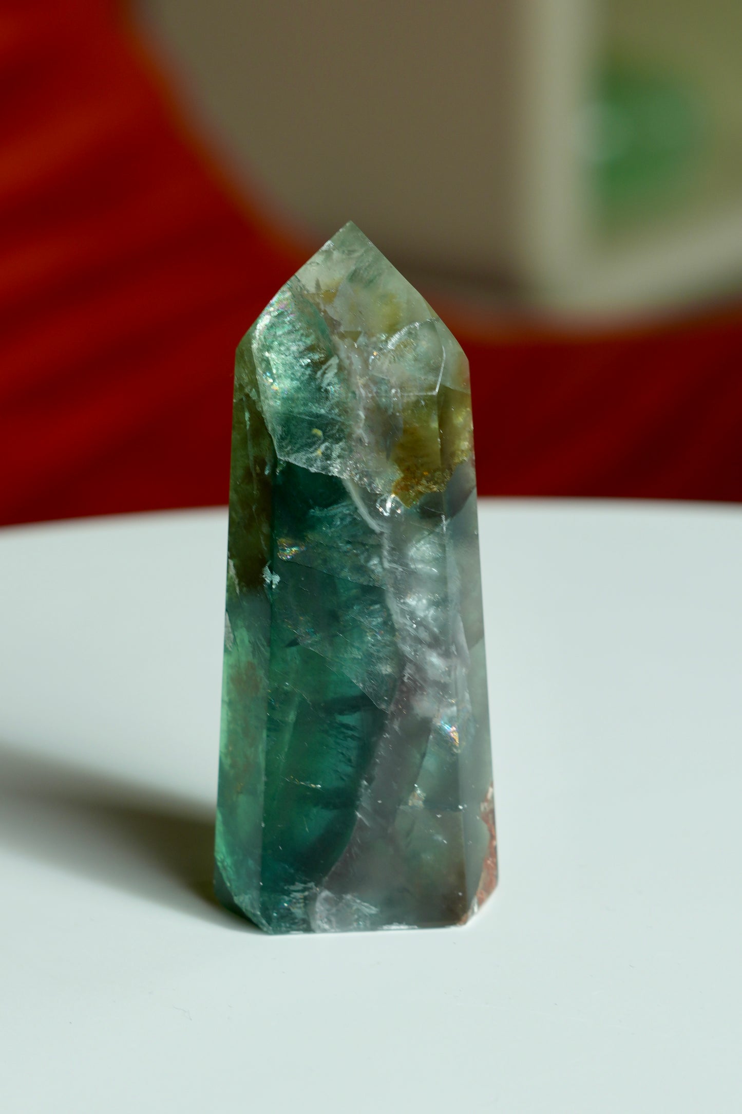 Rainbow Fluorite Tower