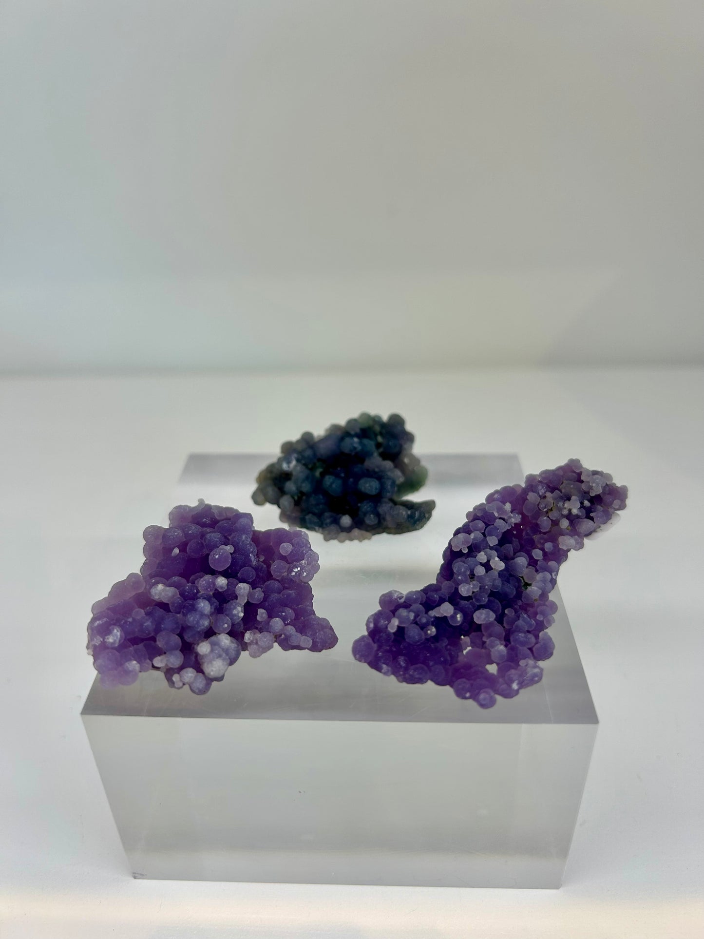 Natural Grape Agate Cluster GA13