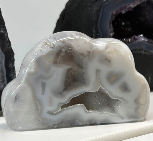 Agate Druzy Cloud