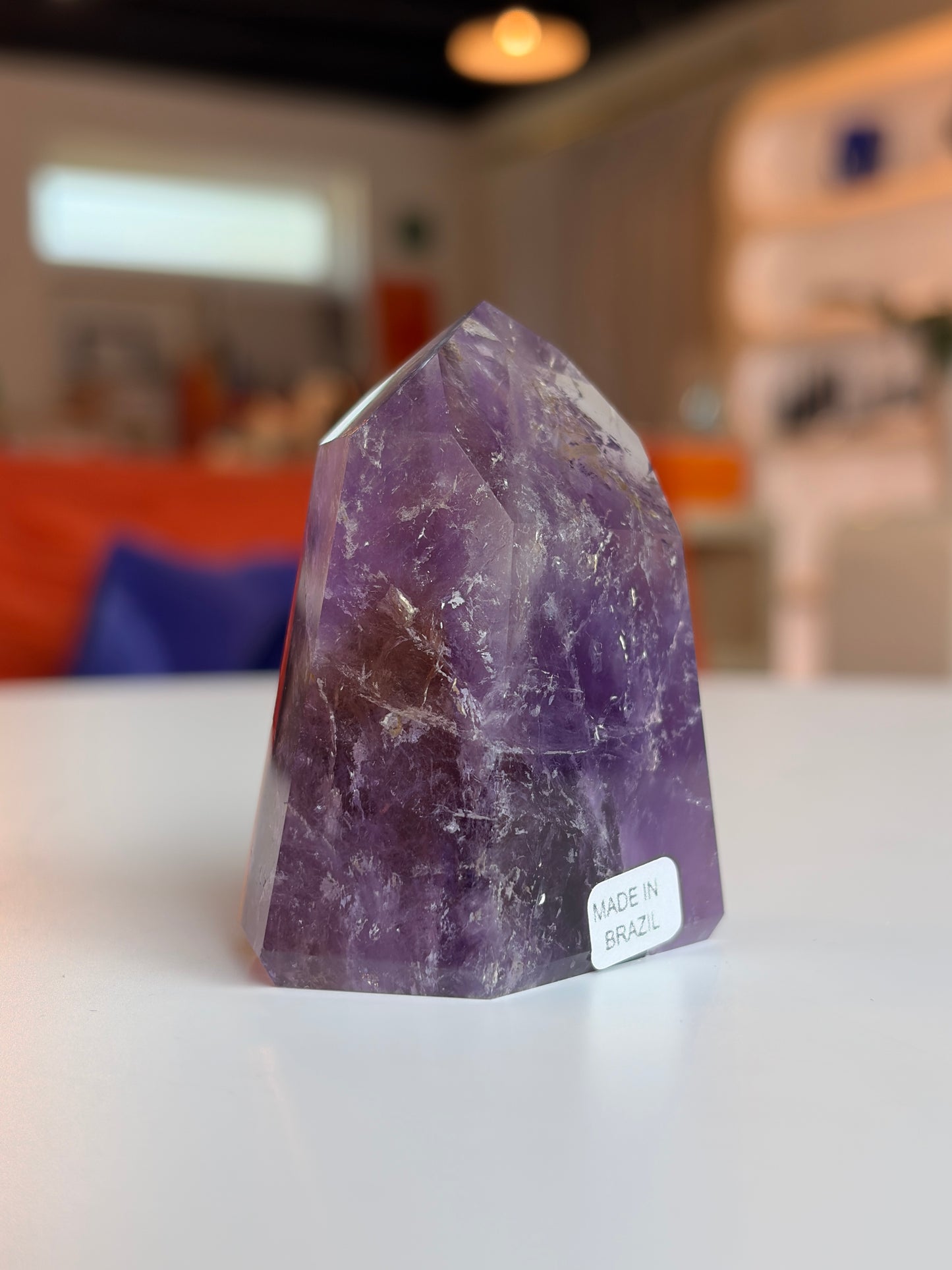 High Grade Brazilian Ametrine Tower AT08