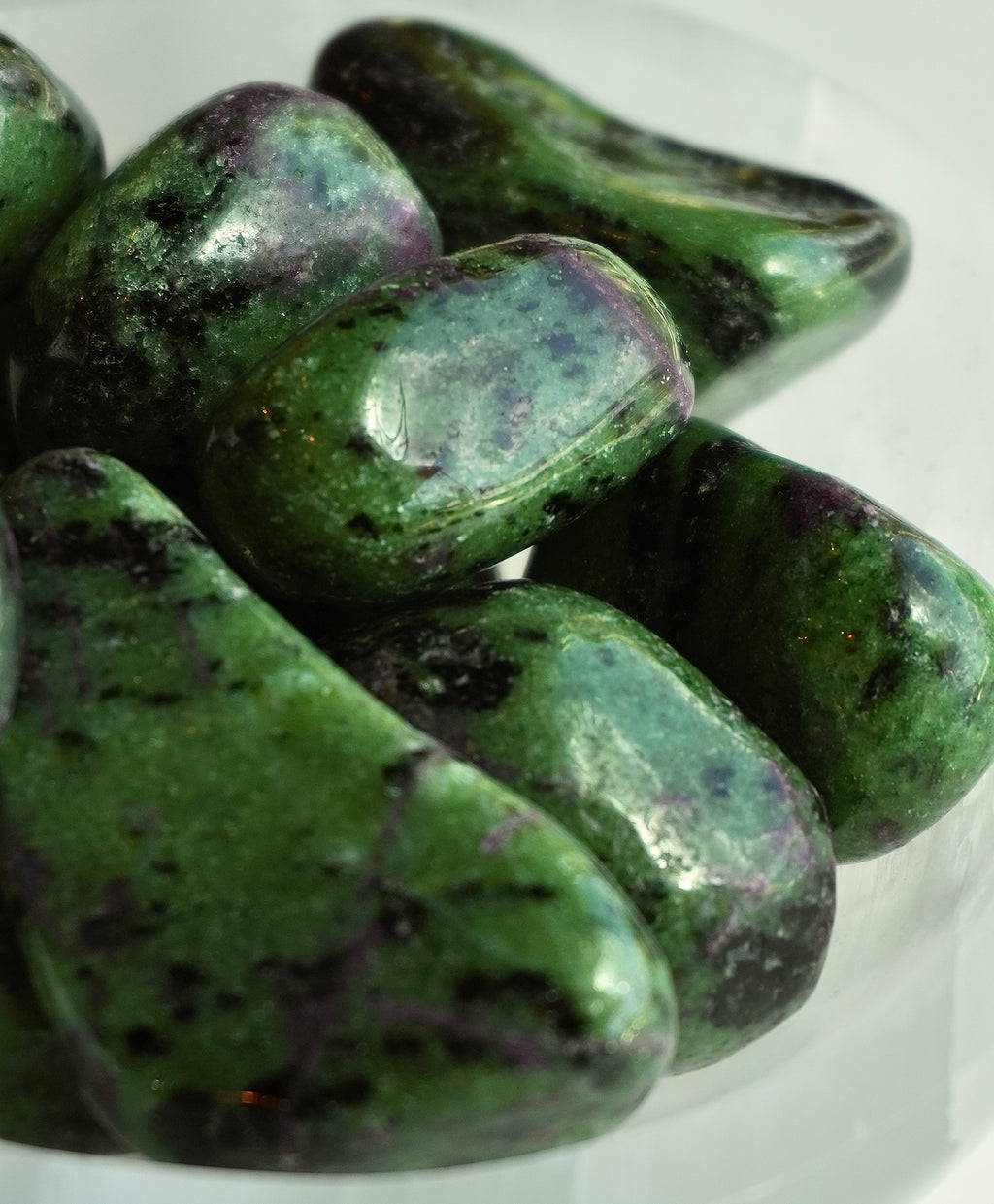 Ruby Zoisite Tumbled