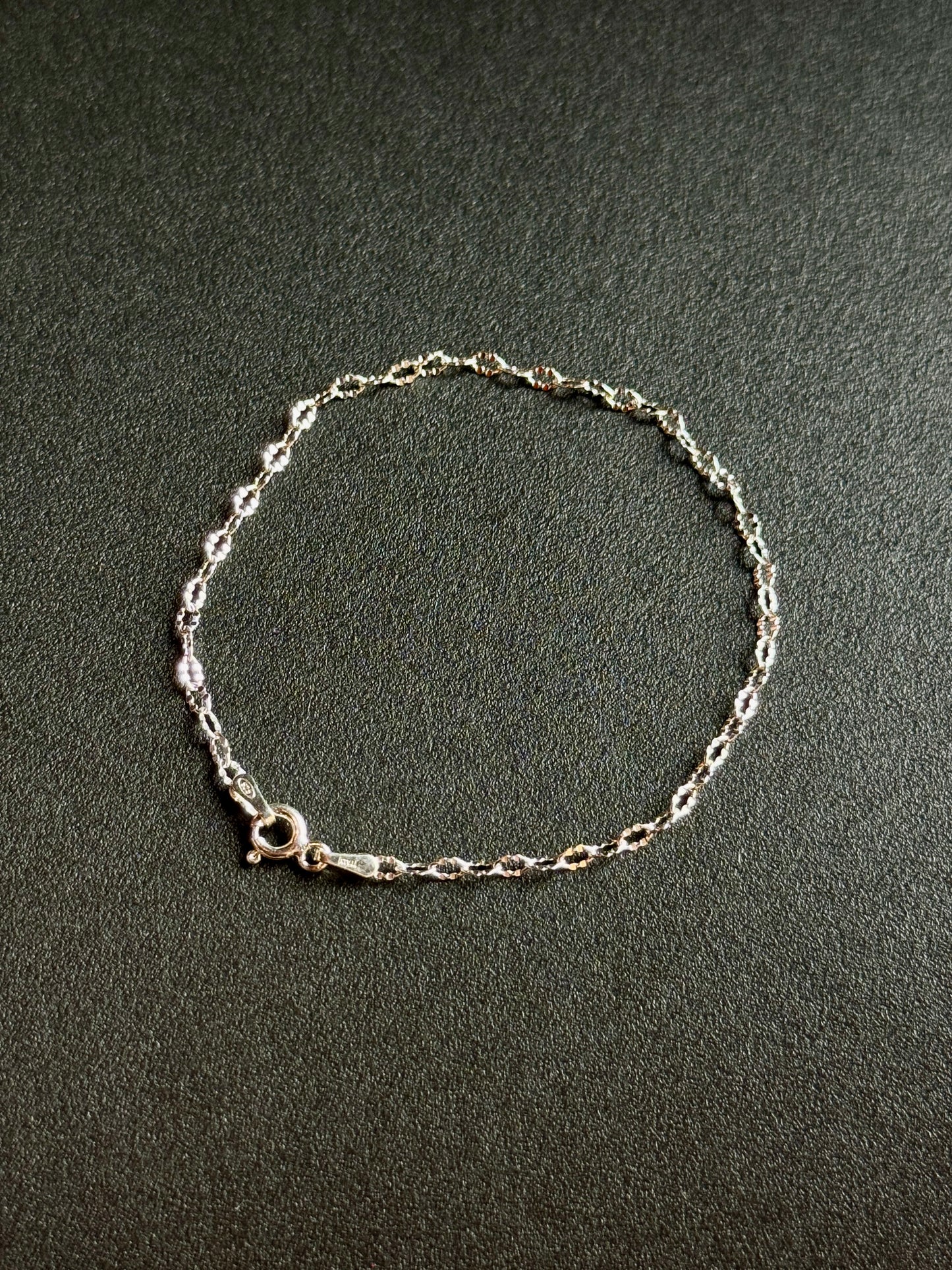7” Sterling Silver Bracelet