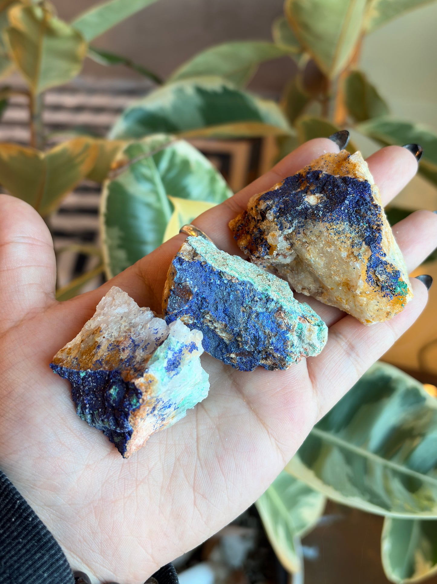 Rough Azurite Malachite Chunks