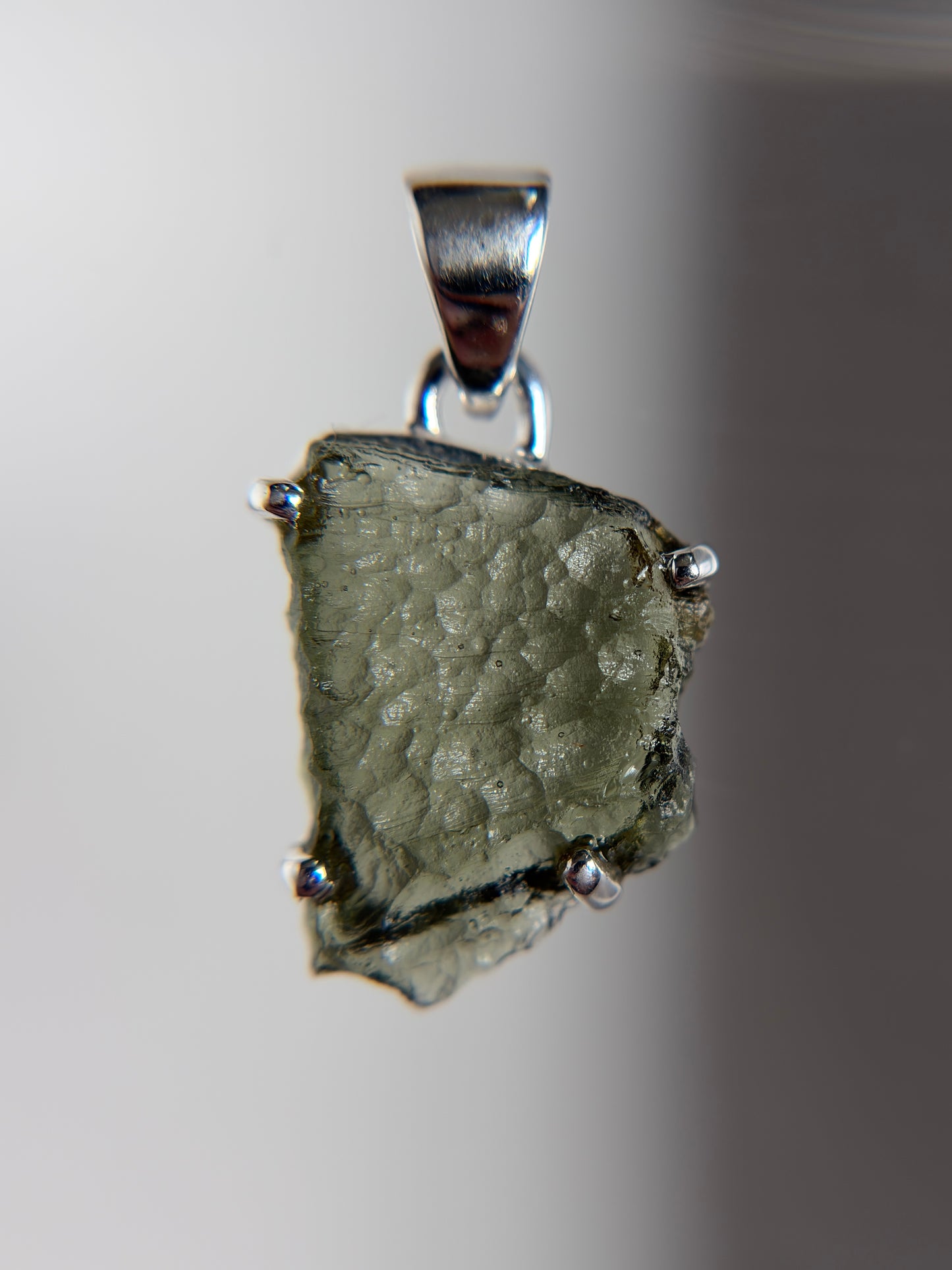 Moldavite Pendant