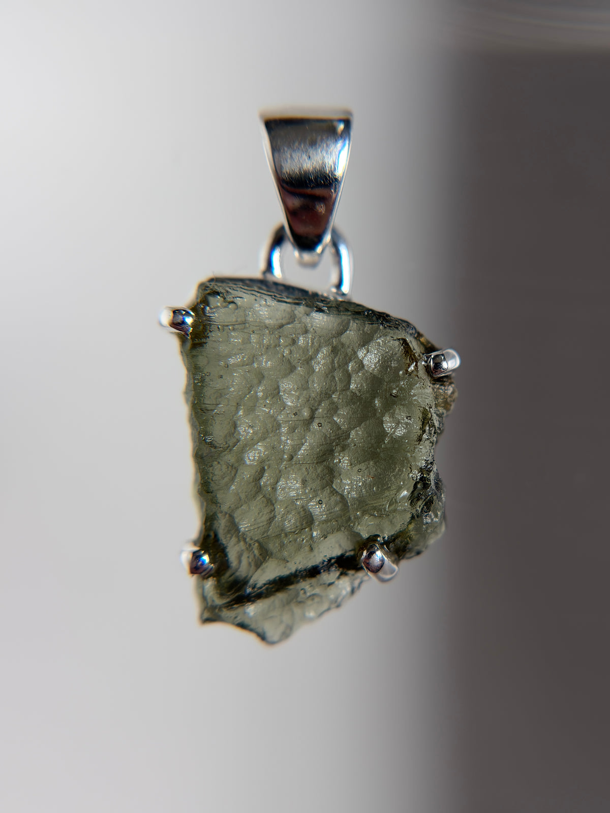 Moldavite Pendant