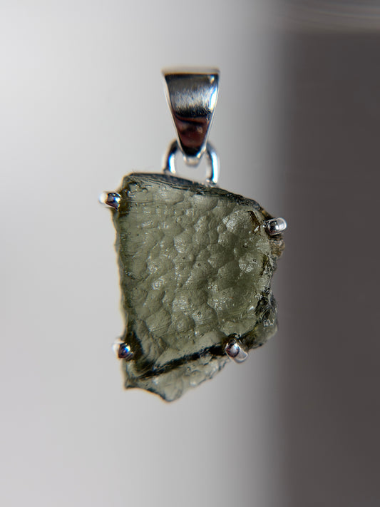 Moldavite Pendant