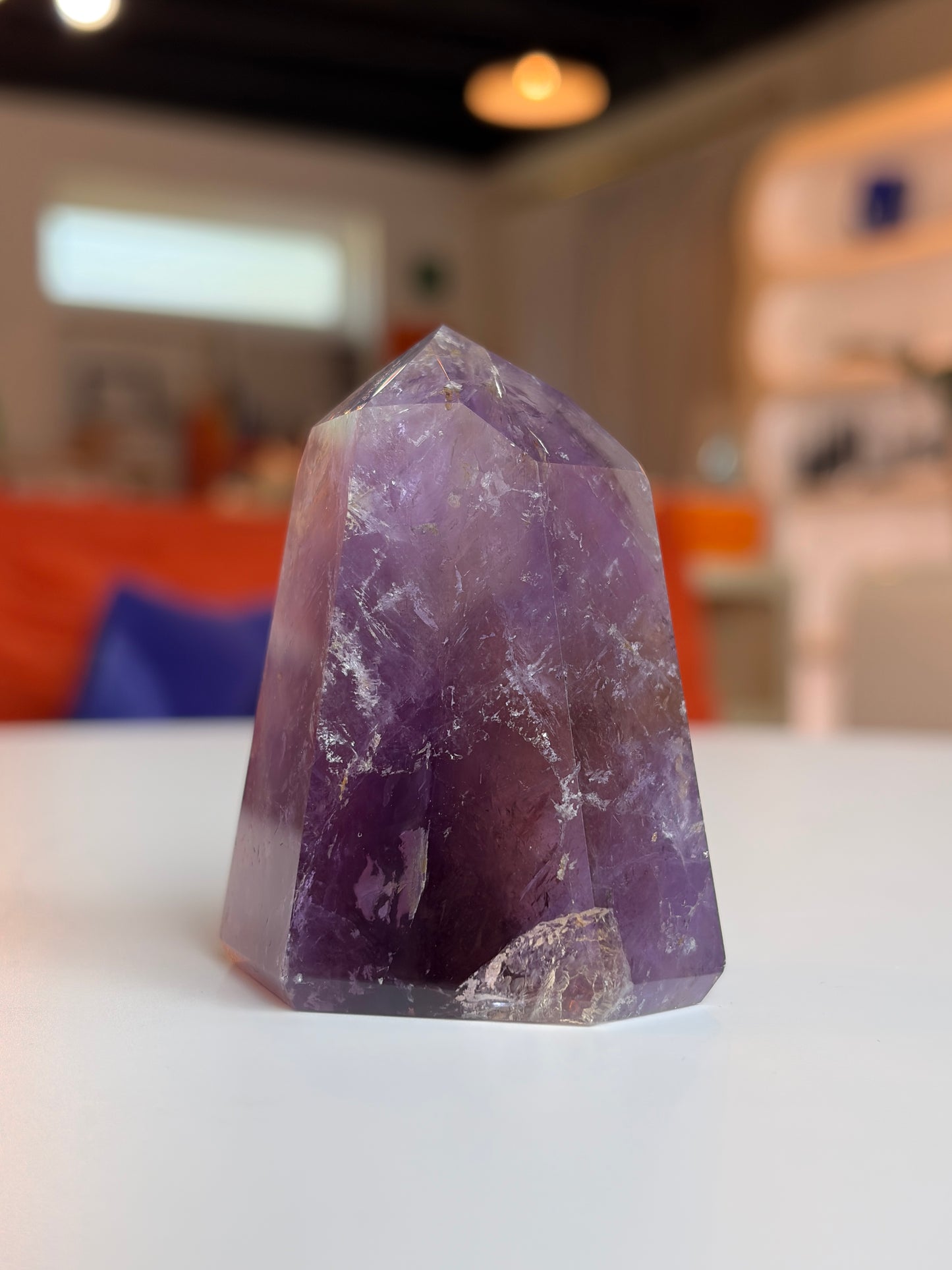 High Grade Brazilian Ametrine Tower AT08