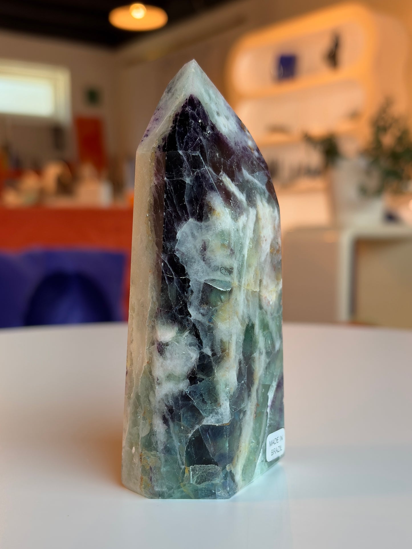 Rainbow Fluorite Tower RF-1