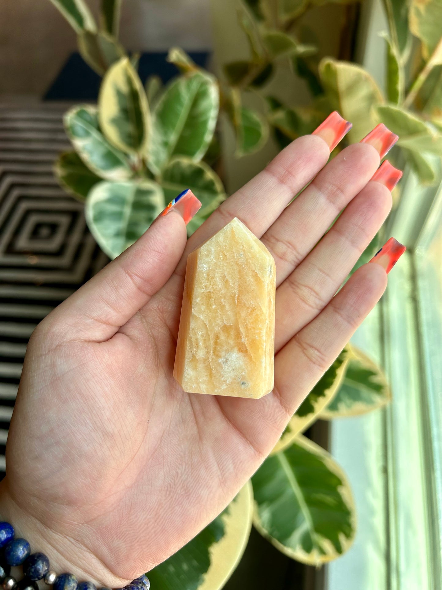Orange Calcite Tower- OCT3