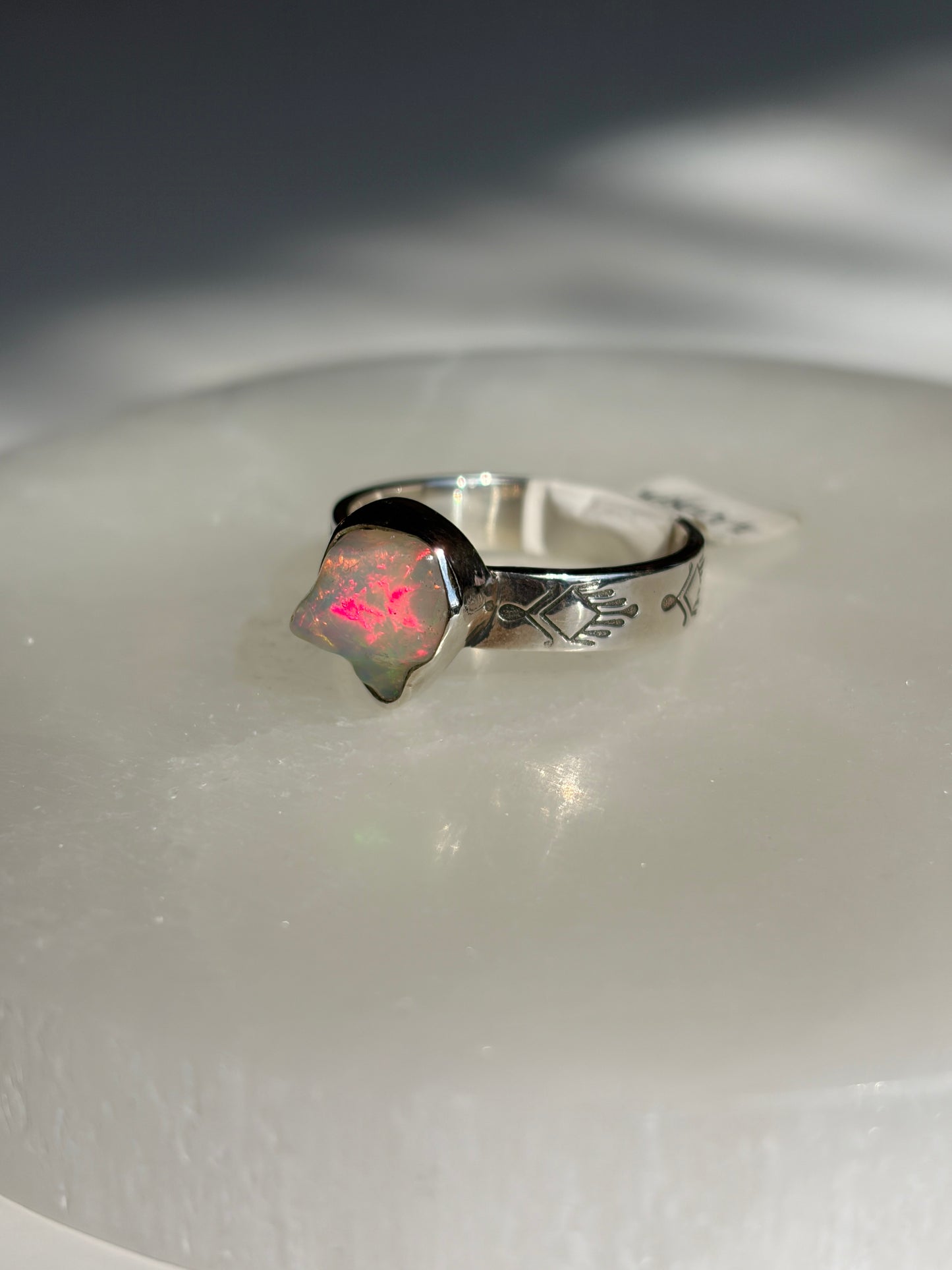 Opal Ring Size 11 - Sterling Silver .925