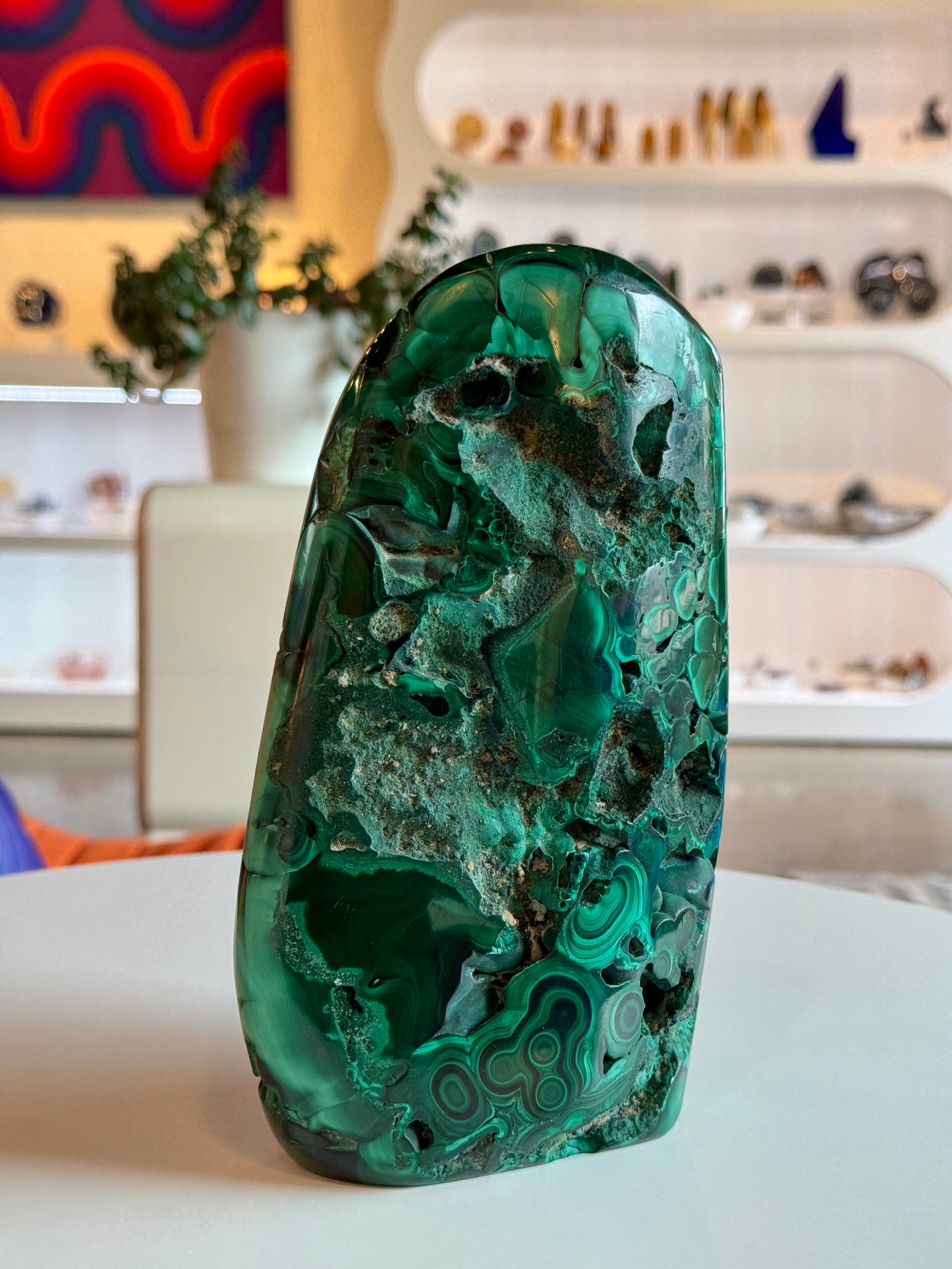 Large Malachite Freeform