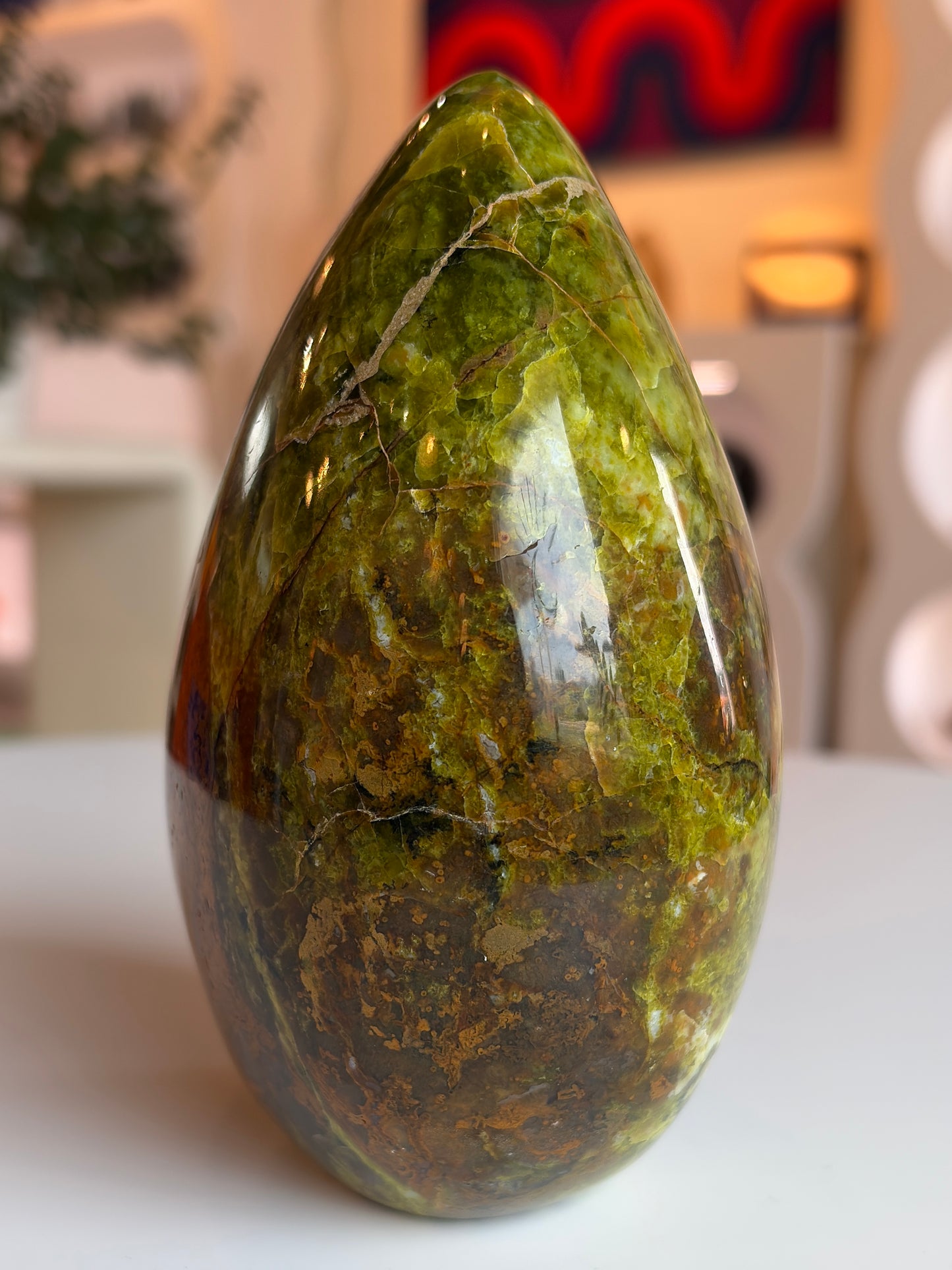 Pistachio Opal Freeform