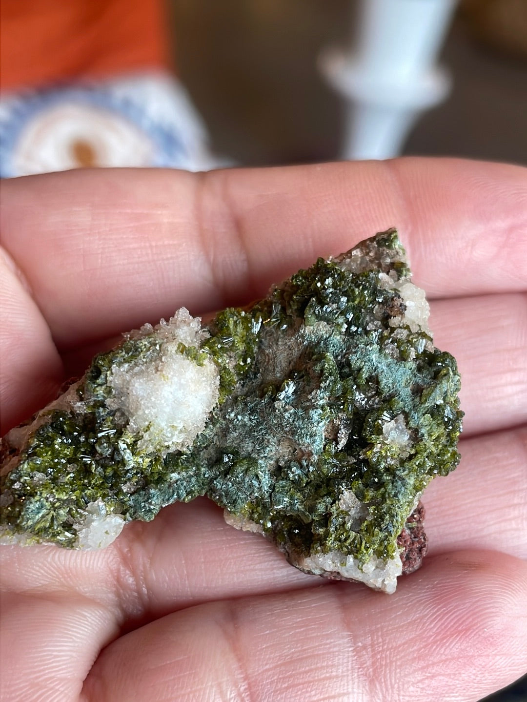 Small High Grade Rough Moroccan Epidote – MEP02