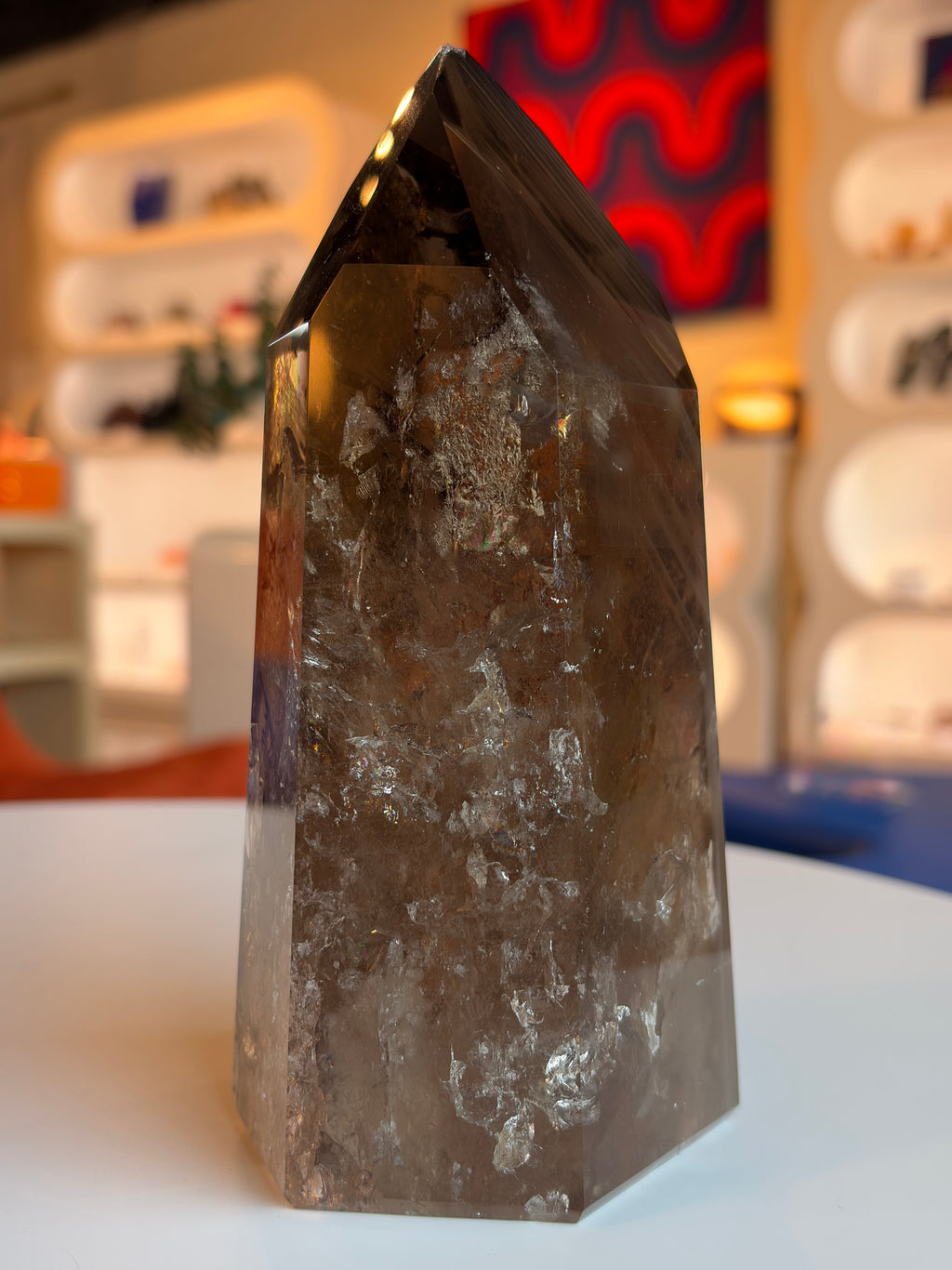 Smoky Quartz Tower
