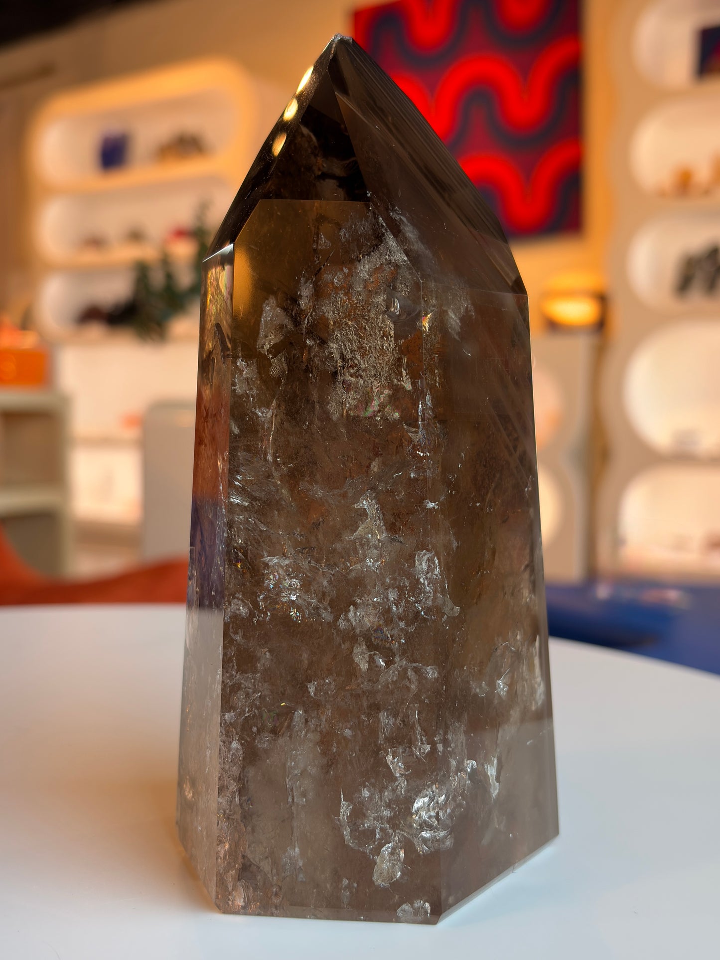 Smoky Quartz Tower