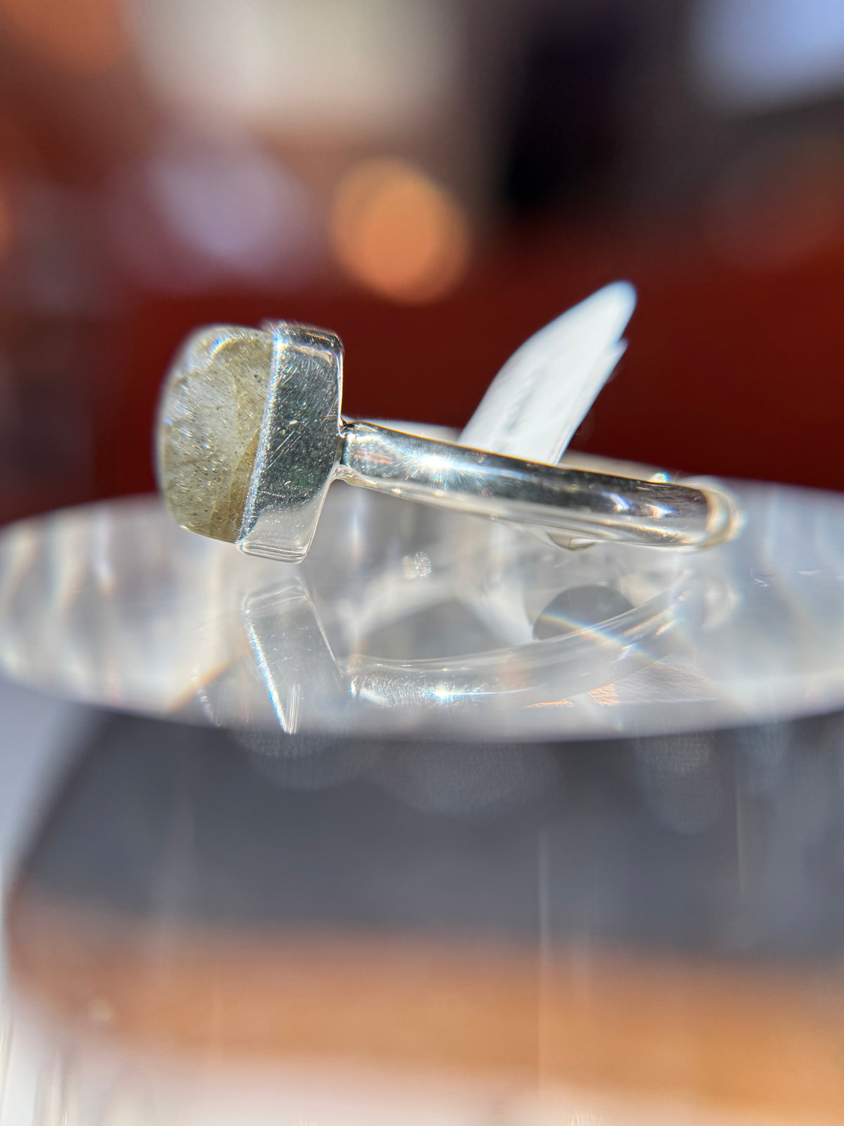 Labradorite Ring Size 9