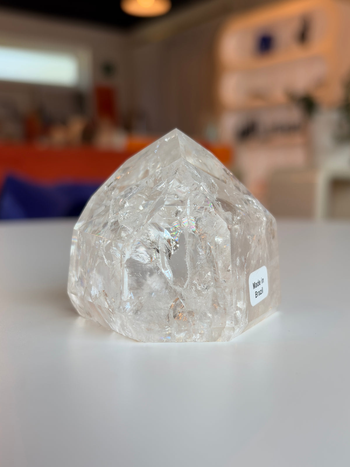 Brazilian Crackle Quartz Tower CQ10